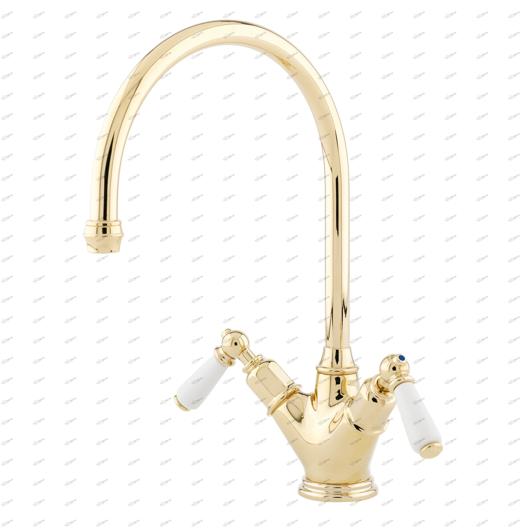 Traditional bathrooms P&R MINOAN ностальгический кухонный смеситель Pr4387.nk 