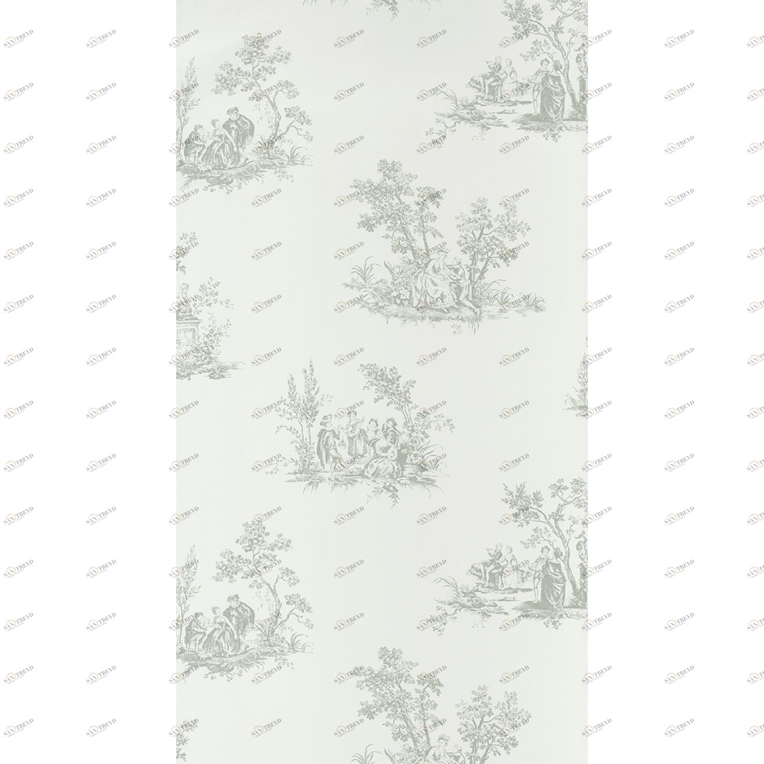 Рулон обоев FONTAINEBLEAU FONT81517105. Основа нетканый материал Casadeco