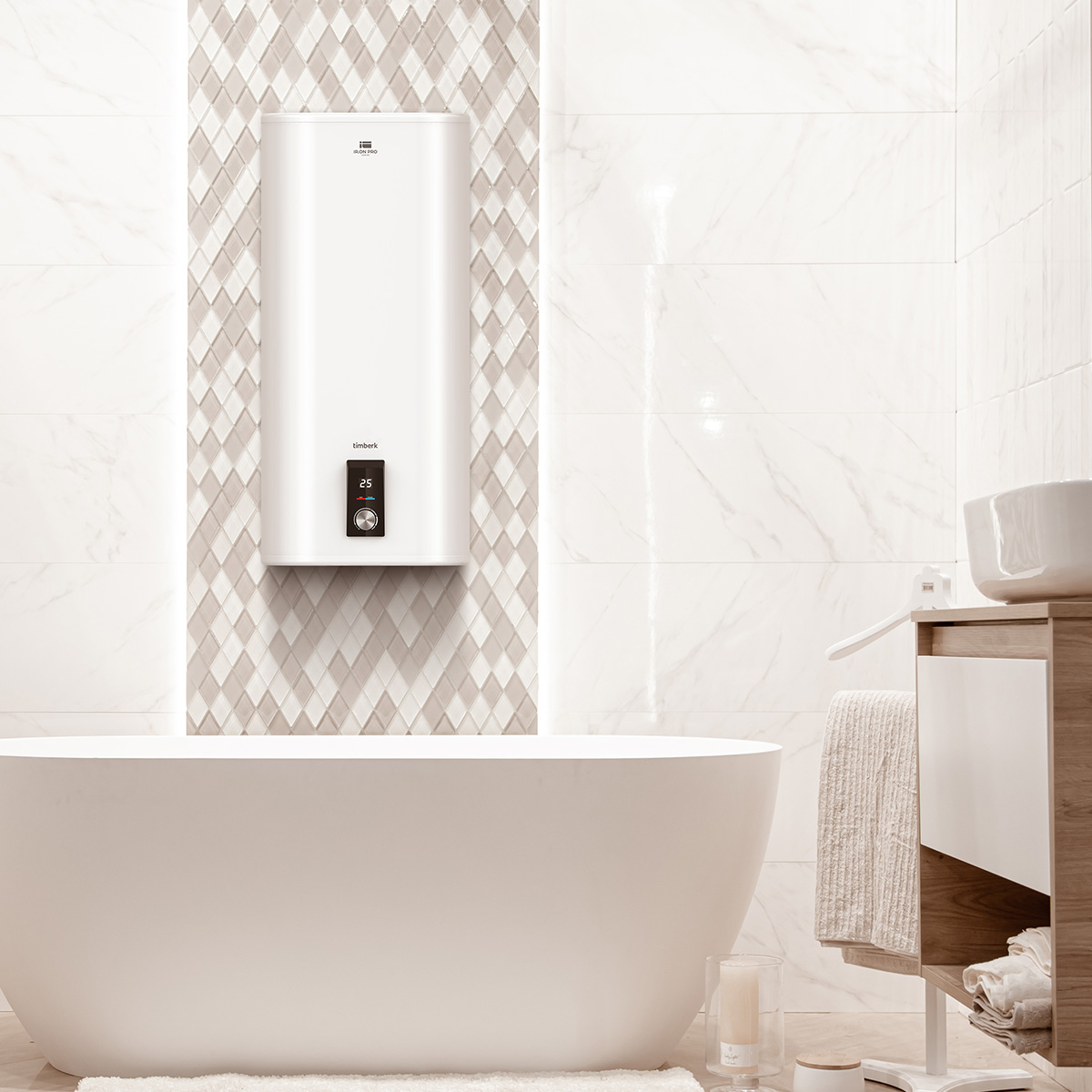 8145871 Водонагреватель электрический Timberk SWH FSI3 80 V STDN-0123737 - Вид №6