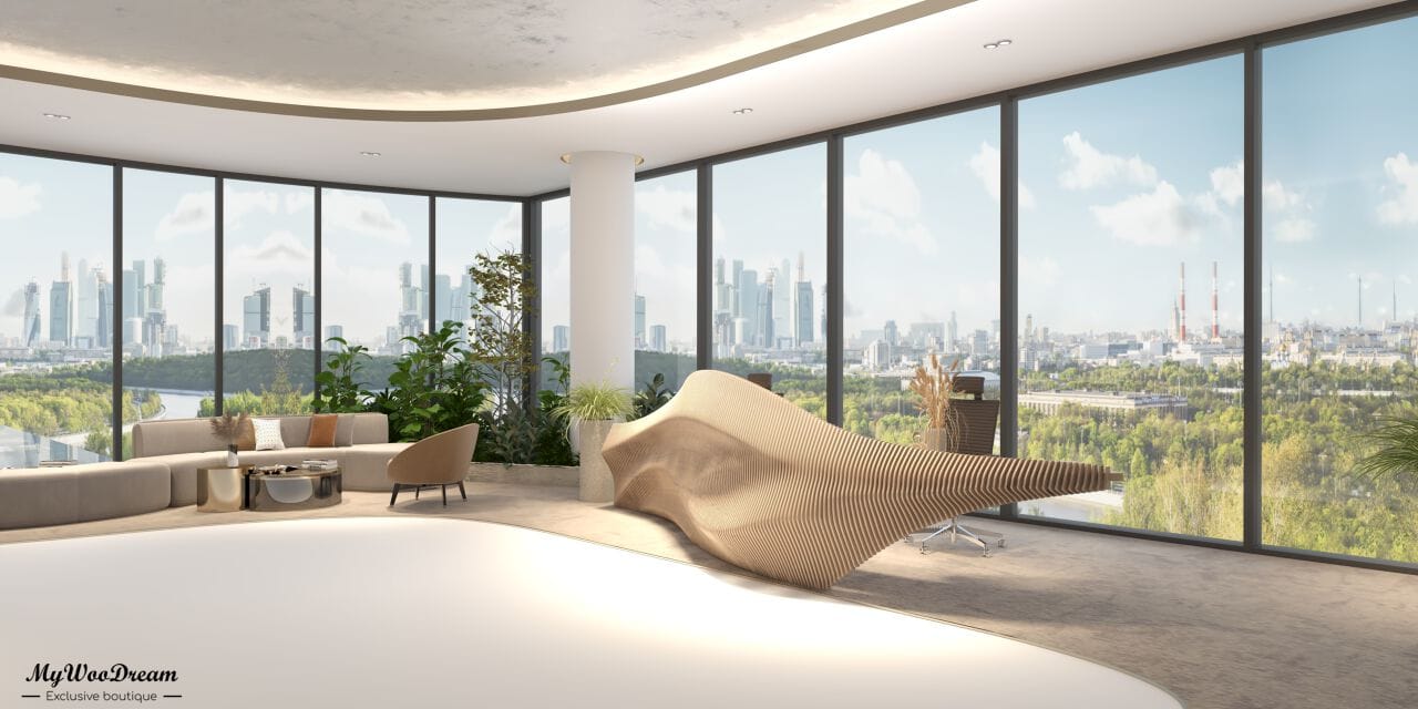 Стойка регистрации из фанеры MYWOODREAM PONANTE ARCH-00106303 - Вид №1