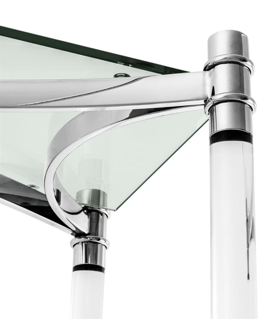 Стеллаж металлический прозрачный 111149 от Eichholtz EICHHOLTZ  248273 Хром  - Вид №4