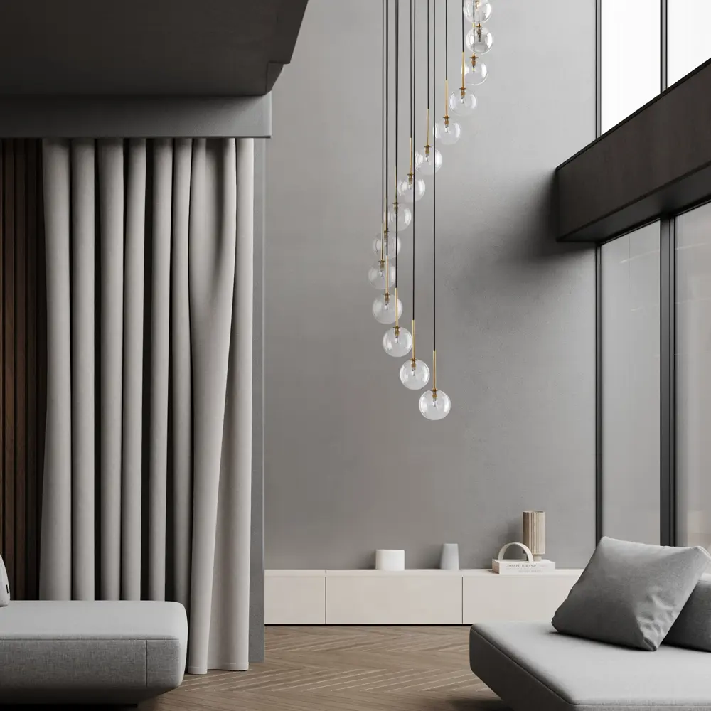 Люстра потолочная Aurora 10182 16 ламп 20 м² цвет черный TK Lighting STLM-2060482 - Вид №5