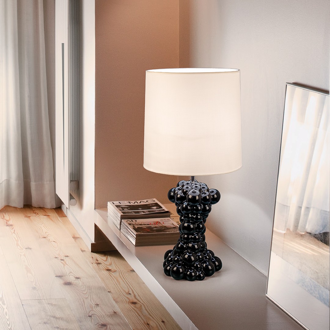 Frezia Light MKL-T3105 черная лампа настольная 90013 - Вид №1