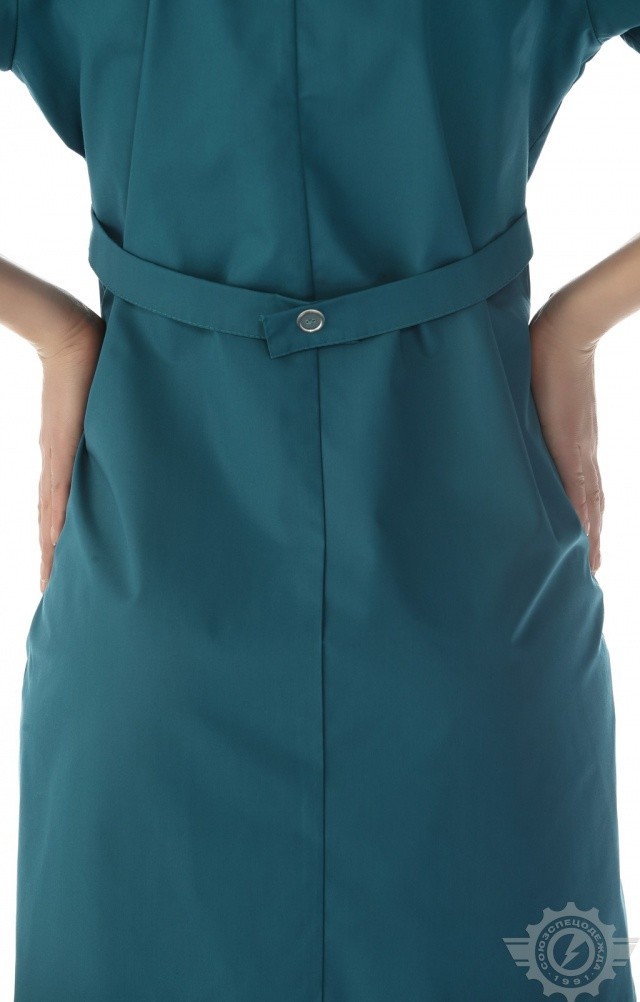 63250 Халат "Бриз" женский  Одежда для обслуживающего персонала  размер 58/170-176 Спецодежда  - Вид №5