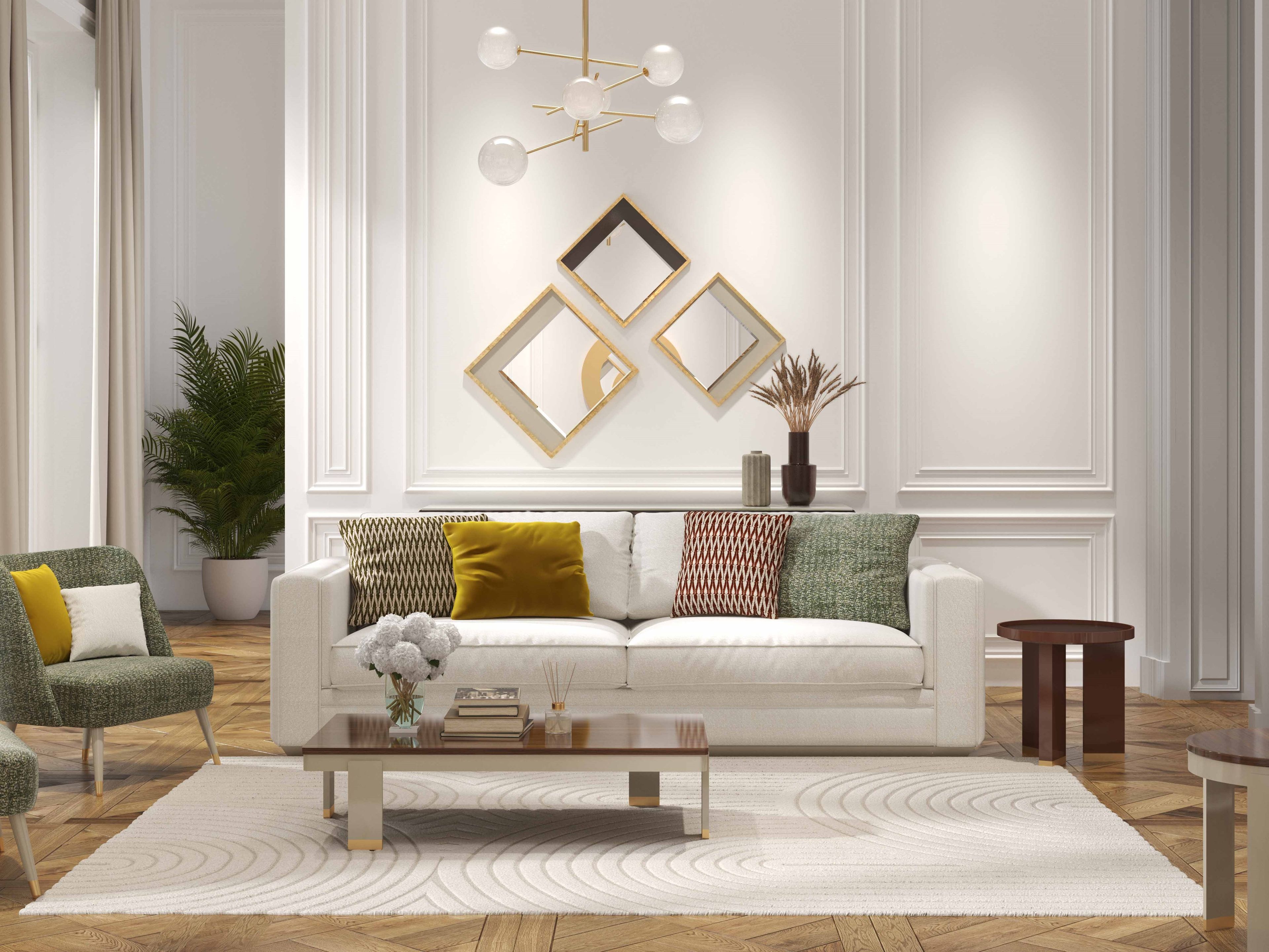 3-местный тканевый диван GUERRA VANNI Iconic ARCH-00118884 - Вид №1