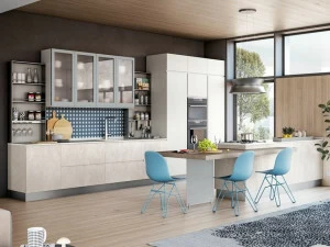 CREO Kitchens Модульная кухня с островом Jey feel