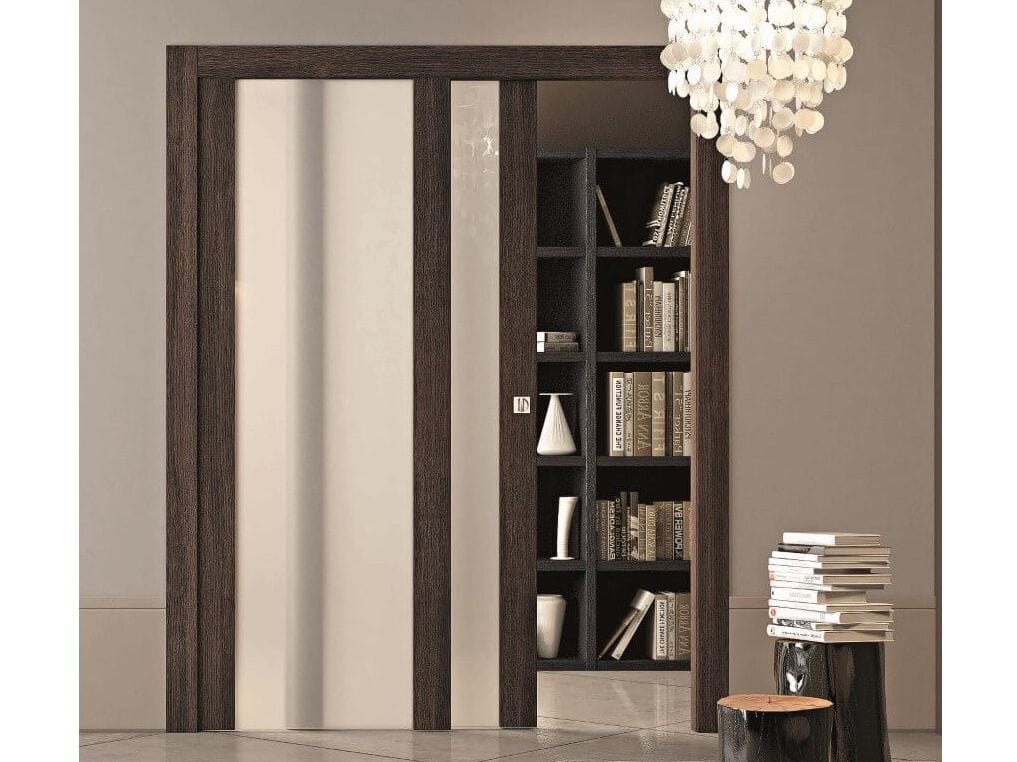 Раздвижные деревянные и стеклянные двери Pail Serramenti SIMMETRICO ARCH-00112796