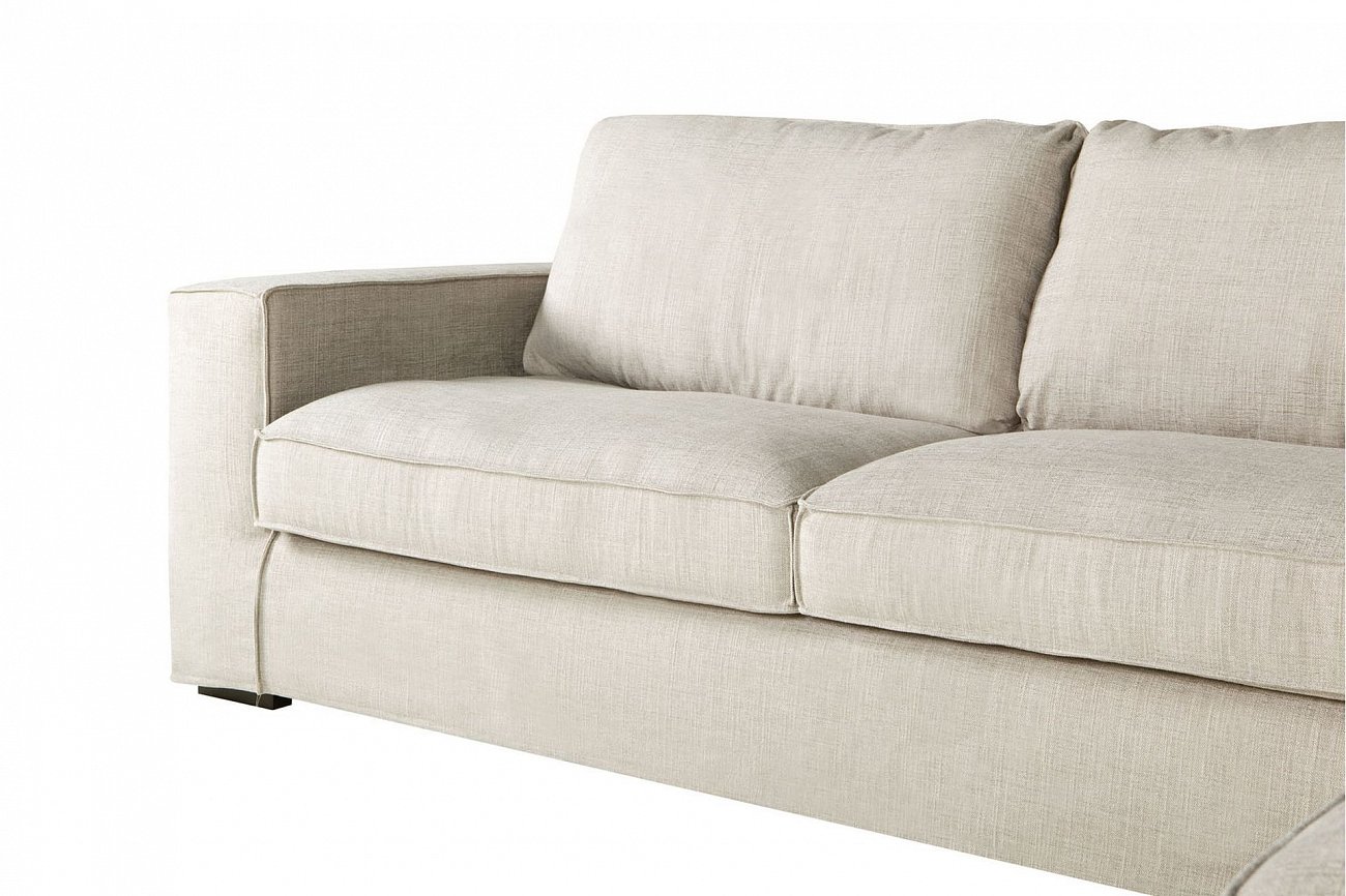 Диван угловой светло-серый Abbe SITS ДИЗАЙНЕРСКИЕ, ABBE 191849 Серый  - Вид №5