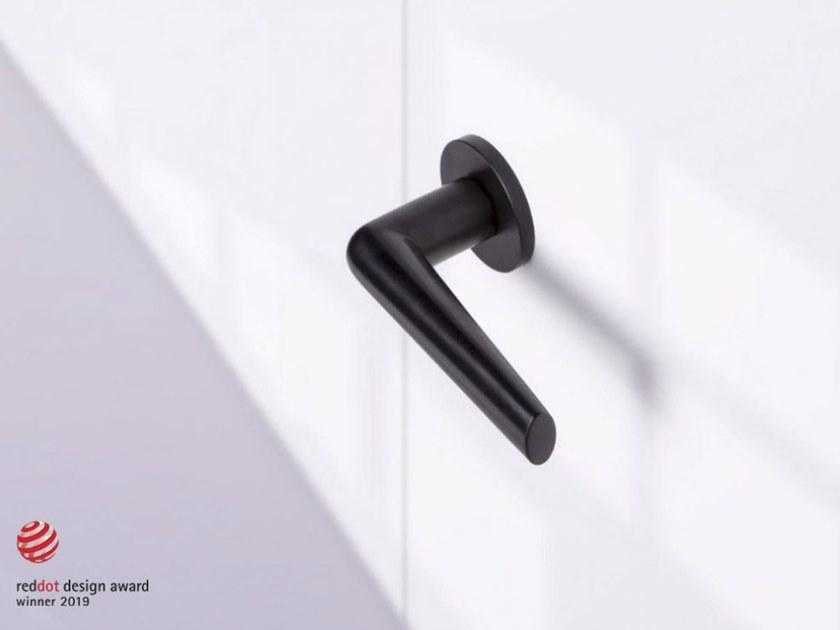 Formani Ручка на розетке с покрытием из матового черного ПВХ Inc sun-id-1501442 - Вид №3