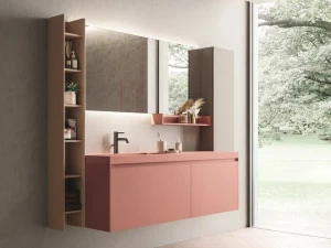 NOVELLO Подвесной туалетный столик с ящиками, лакированный Calix xl