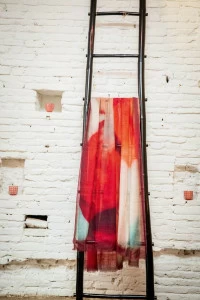 Élitis Набивной шелковый плед