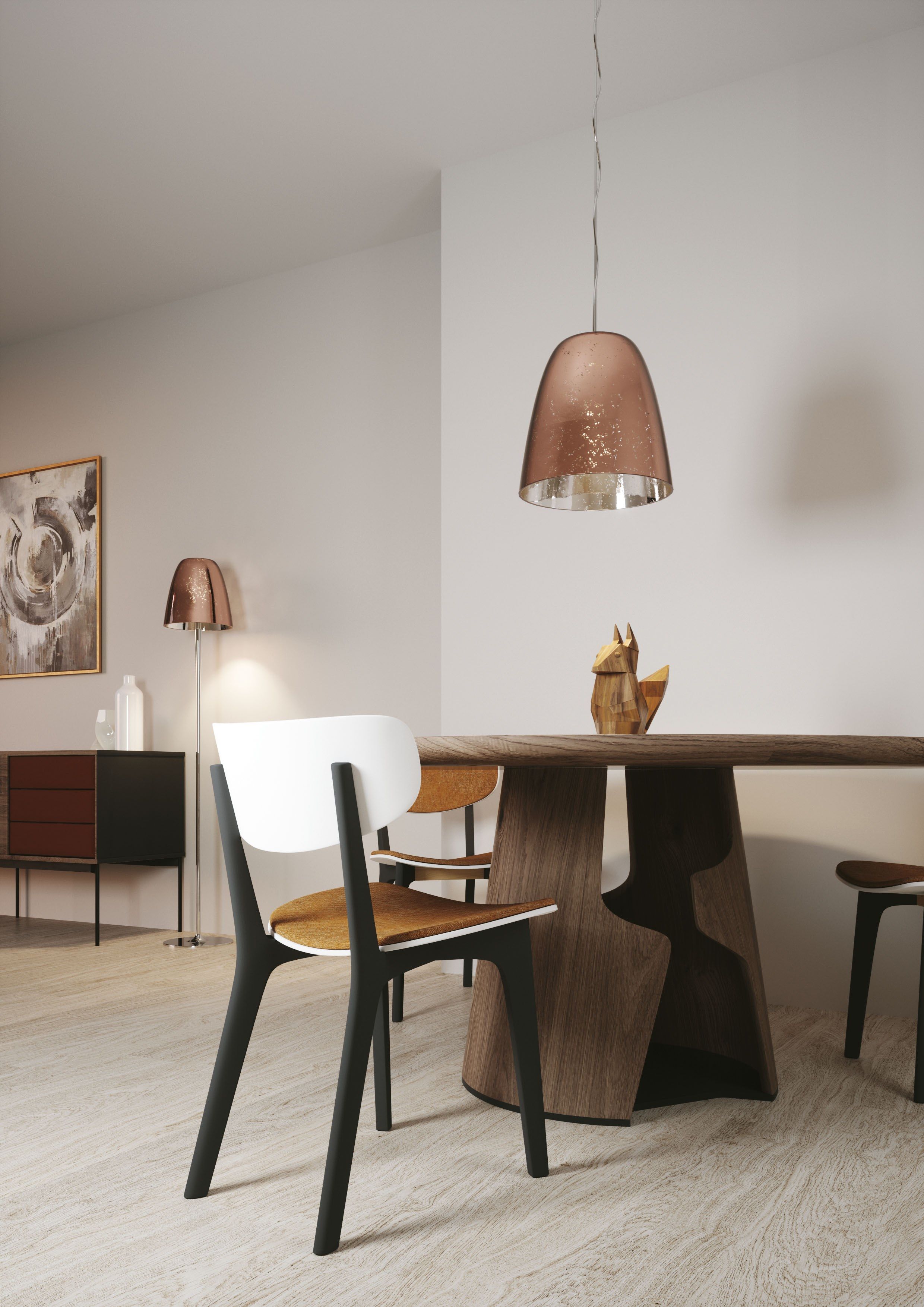 Подвесной светильник из дутого стекла Fan Europe Lighting дизайн окружающего света ARCH-00055285 - Вид №4