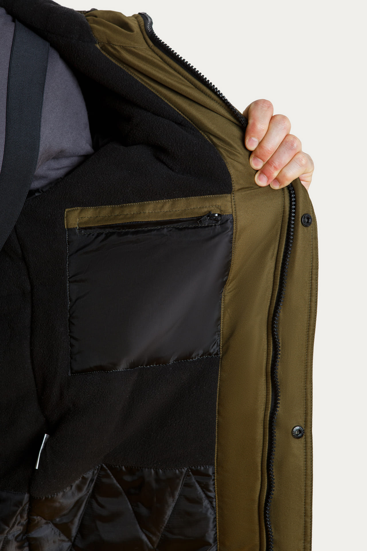 63942 Костюм  зимний хаки West Fishing  Зимняя спецодежда Santreyd  - Вид №15