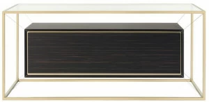 Maiullari Подвесной буфет из стали и дерева с откидными дверцами Oro