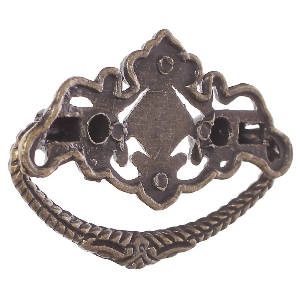 Мебельная ручка-скоба декоративная 057 30х50 см бронза 2 шт ЛЕВША STLM-2195149 - Вид №2