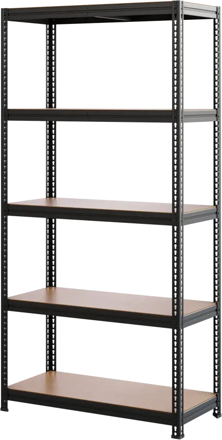 88022539 Стеллаж металлический 5 полок MZ-Profil 180x90x40 см цвет черный нагрузка на полку 170 кг STLM-1090458
