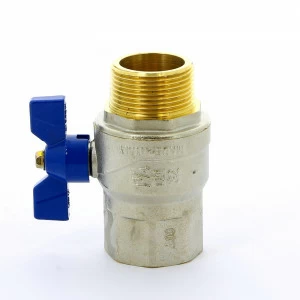 Кран шаровой НВ EVOLUTION бабочка F.I.V. 1"1/4