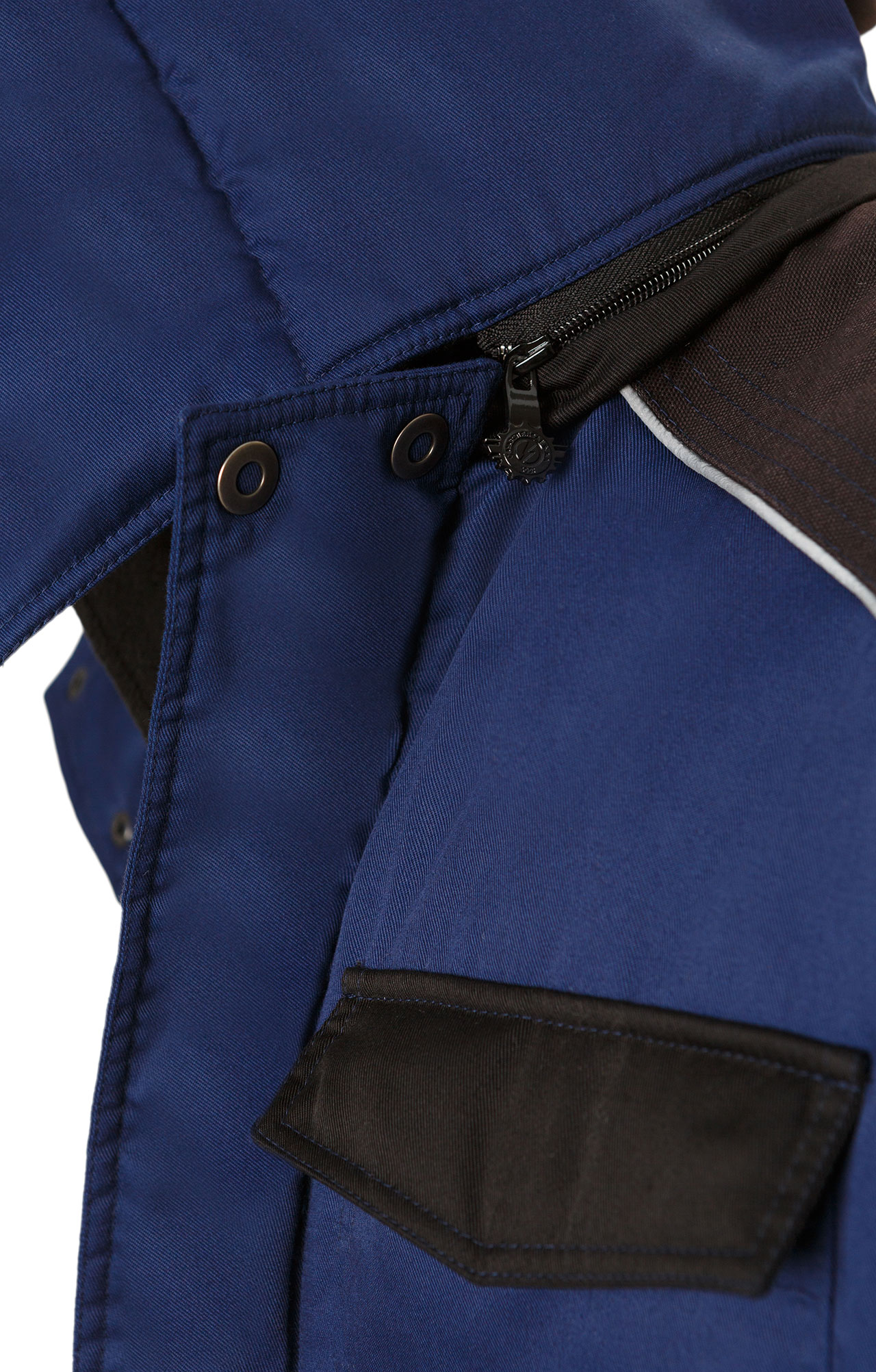 5037917 Костюм утепленный темно-синий черный STATUS  Зимняя спецодежда  размер 64-66/182-188  - Вид №11