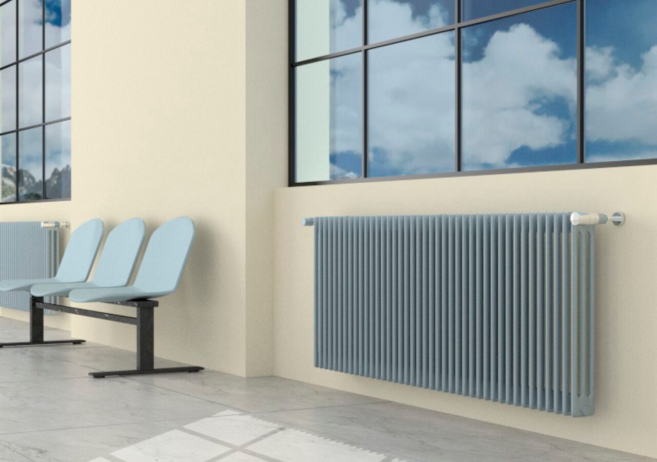 Настенный полотенцесушитель из углеродистой стали Cordivari шифер ARCH-00099872 - Вид №2