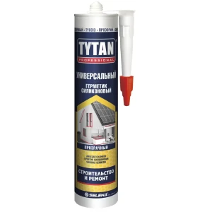 Герметик силиконовый Tytan универсальный прозрачный 280 мл
