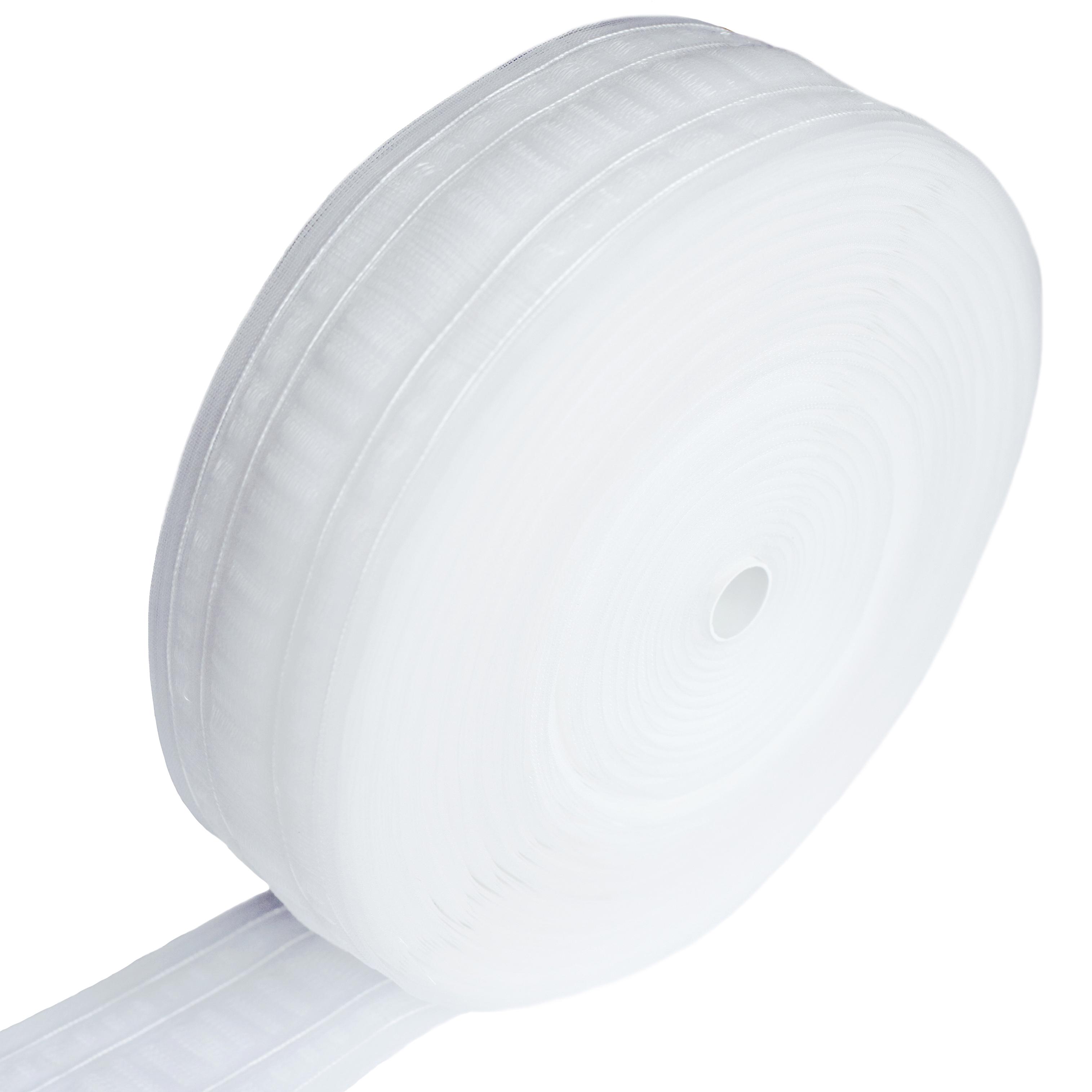 86664131 Лента для штор цвет белый STLM-0070627 Santreyd 