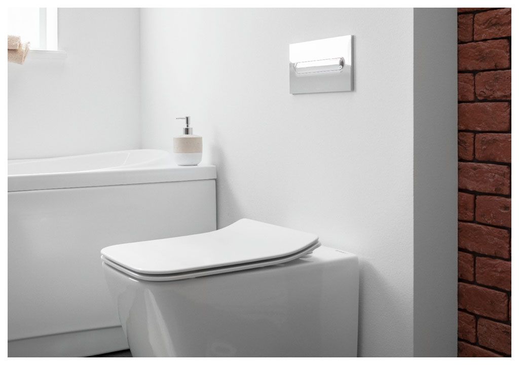 BL103NFST Приставной унитаз напольный Белый Aquanet TAVR Китай - Вид №8