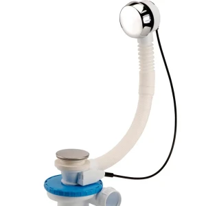 Слив-перелив Turbobain c сифоном для ванны полуавтомат в 40 мм пластик