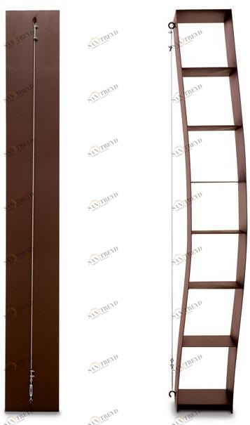 MisuraEmme Открытый стальной книжный шкаф Atelier sun-id-1485277