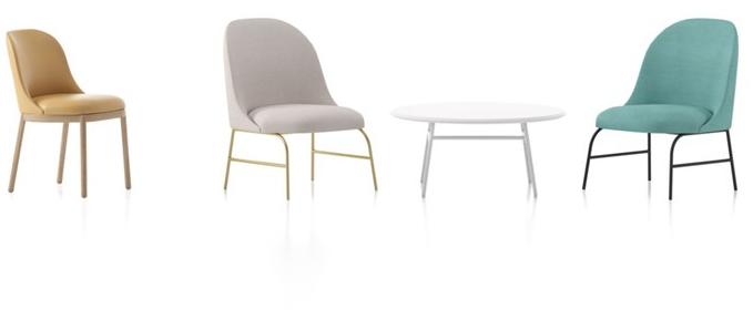 Viccarbe Круглый журнальный столик из металла Aleta Almebd80 - Вид №1