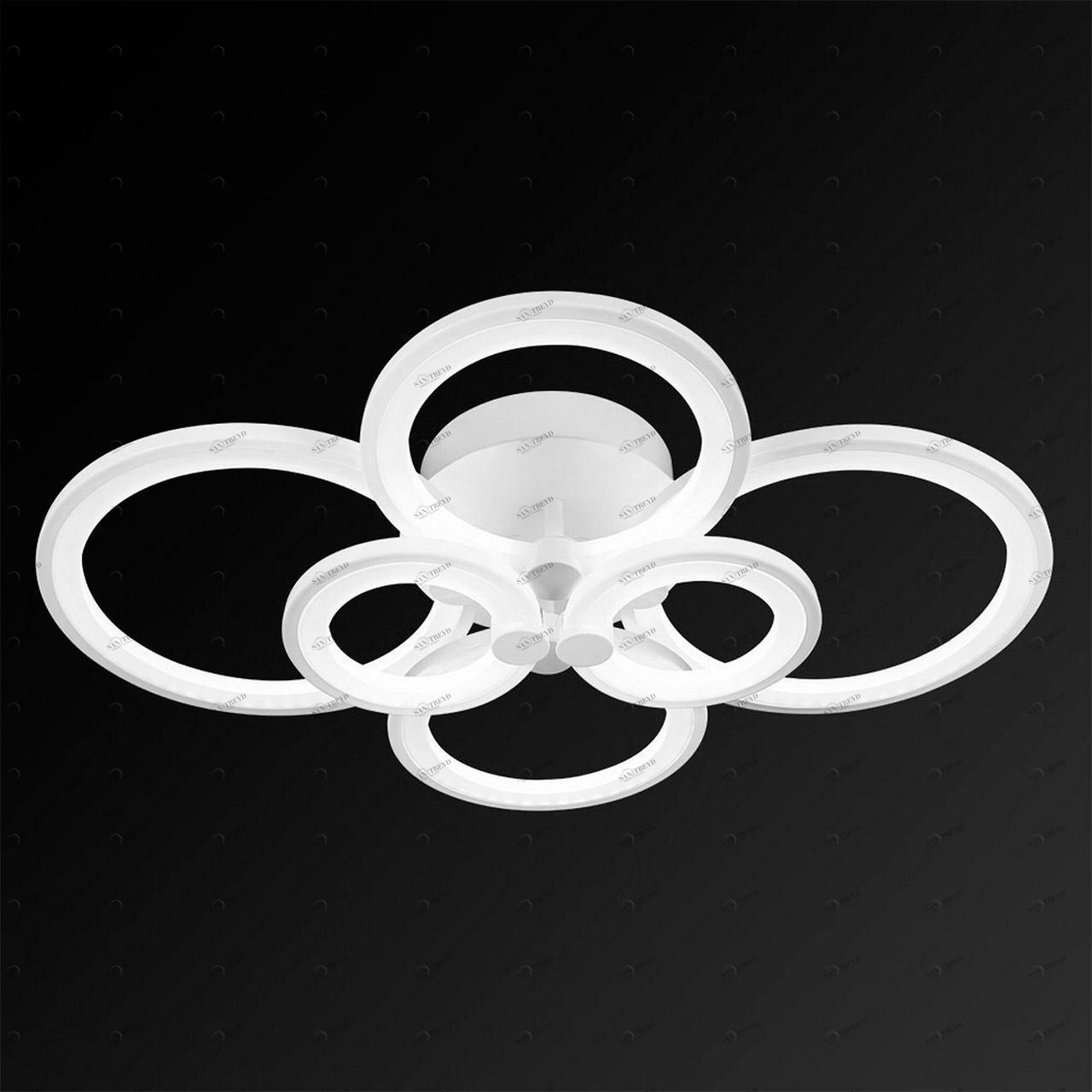 Потолочный светодиодный светильник IDLamp Federica 388/6PF-White IDLAMP FEDERICA 202933 Белый