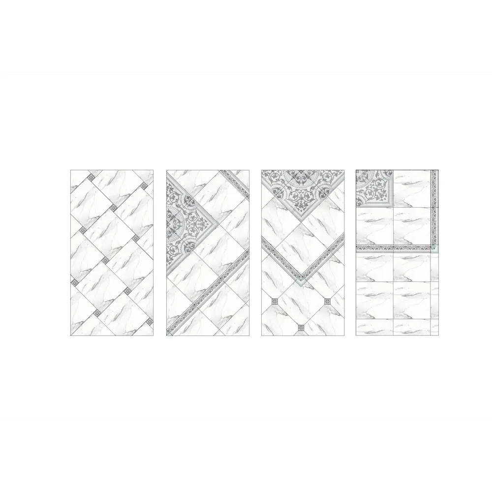 Угловой элемент Бьянка Carrara 10х10 см цвет белый LB CERAMICS STLM-2144546 - Вид №4