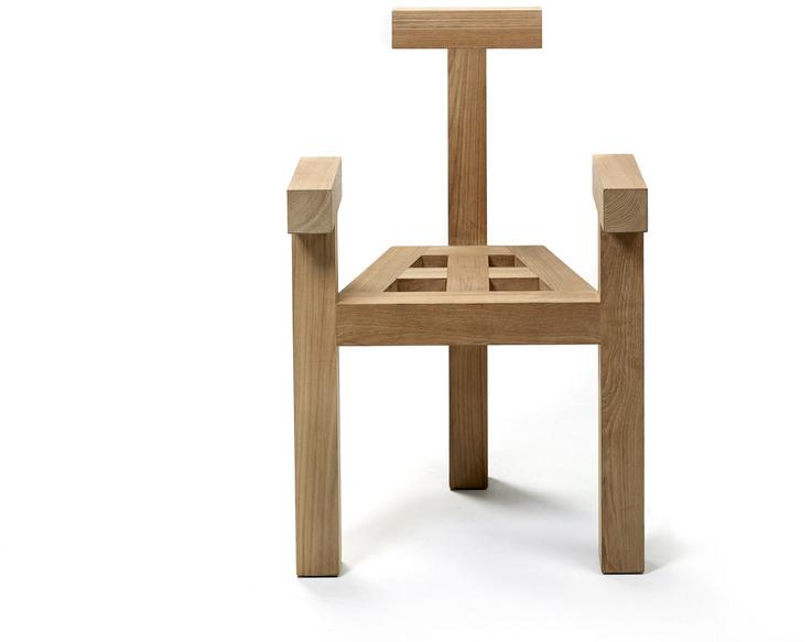 Royal Botania Стул из тика с подлокотниками Nara sun-id-1397908 - Вид №1