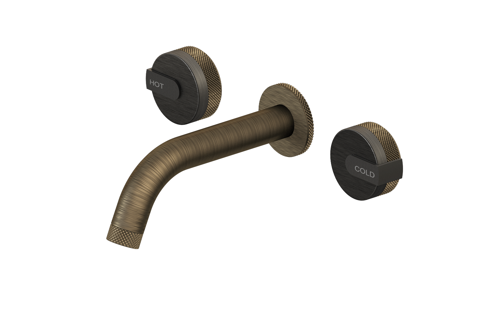 E-11530-R1BOX-L1BK-VBB Смеситель для умывальника из 19,1см носикем (внешняя часть) GRAFF MOD+