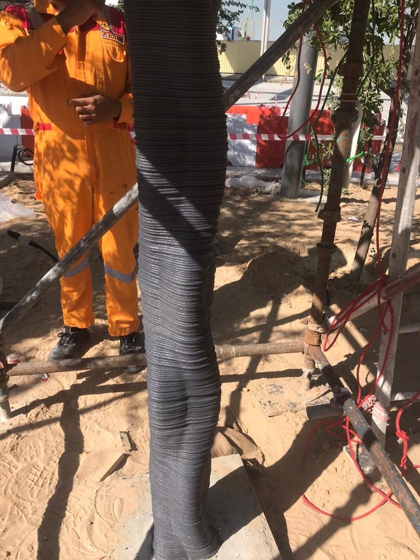 Concreative Многофункциональный столб из бетона с 3D-печатью  1903-040  - Вид №5