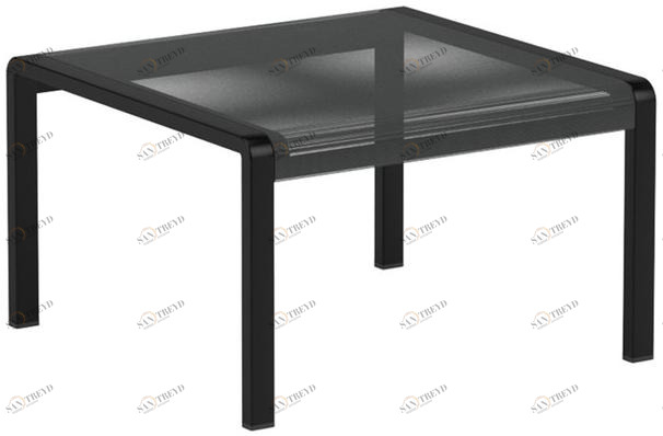 Royal Botania Квадратный садовый пуф из батилина® Alura sun-id-1377217