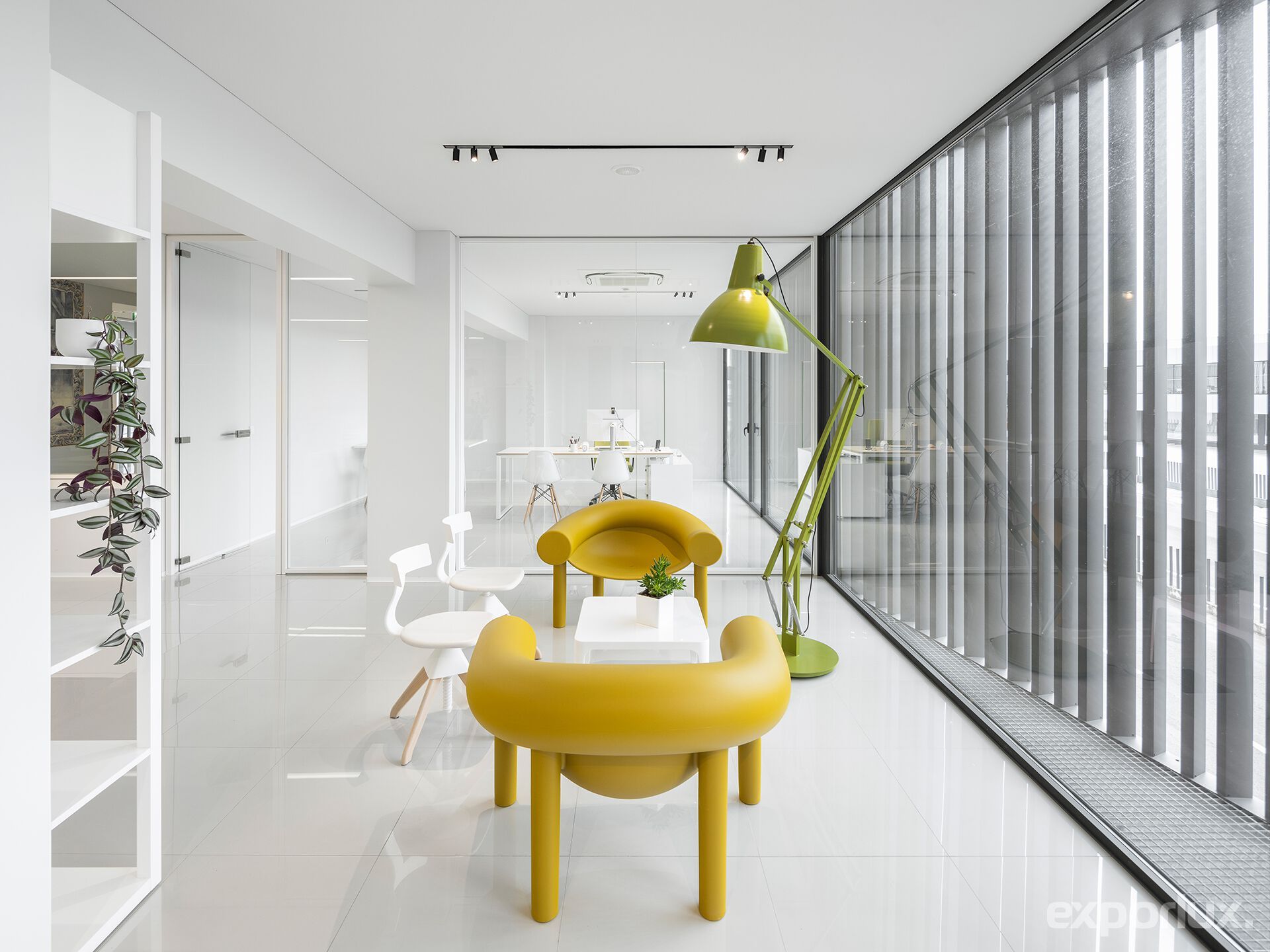 Термокрытый алюминиевый регулируемый светодиодный торшер Exporlux BIG SA ARCH-00145775 - Вид №3