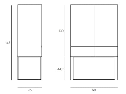 Барный шкаф со встроенным освещением Olivieri ARCH-00089688 - Вид №6