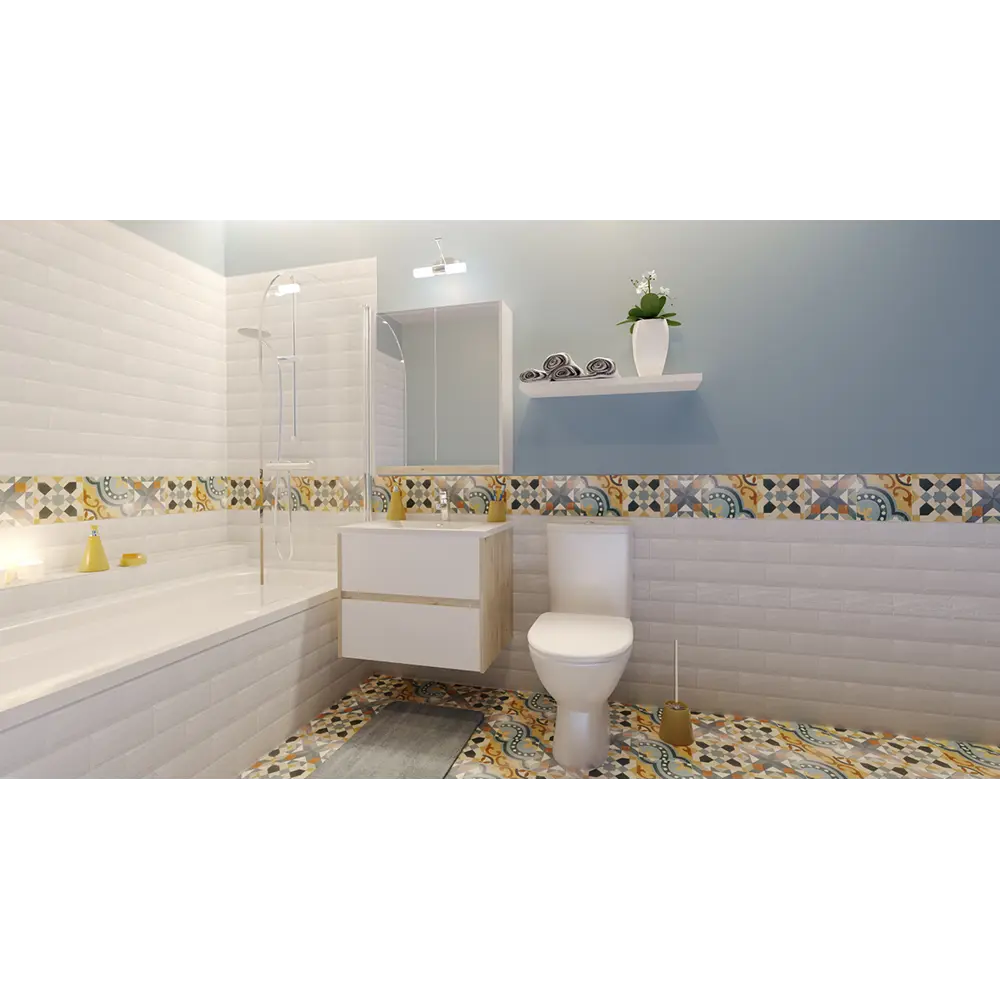 Подсветка светодиодная Камбрия 25 см 5 Вт 4000 К IP44 цвет хром 82035156 STLM-2076618 TDM ELECTRIC  - Вид №6