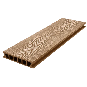 Террасная доска ДПК Holzhof Classic цвет Коричневый 4000x153x28 мм 0.612 м²