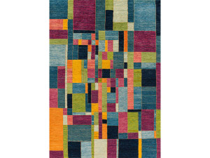 Прямоугольный шерстяной ковер