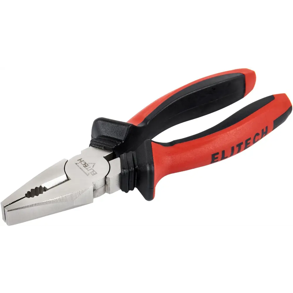 Плоскогубцы Elitech 180 мм для электромонтажных и слесарных работ 89407165 STLM-1572988