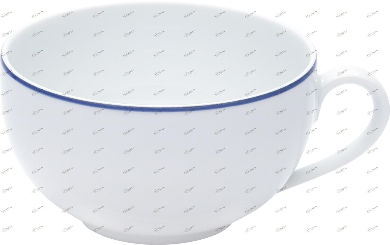 055801A72045C Aronda стакане воды 0,21 л синяя линия Kahla-porzellan 