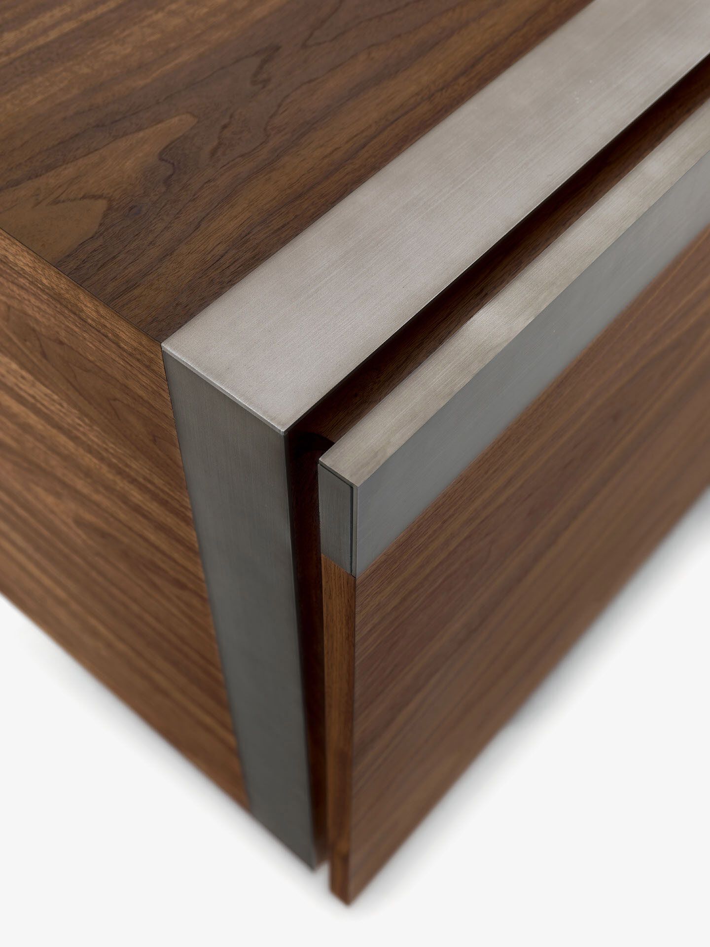 Шкаф из массива дерева и железных вставок Riva 1920 LINEAR ARCH-00023123 - Вид №8