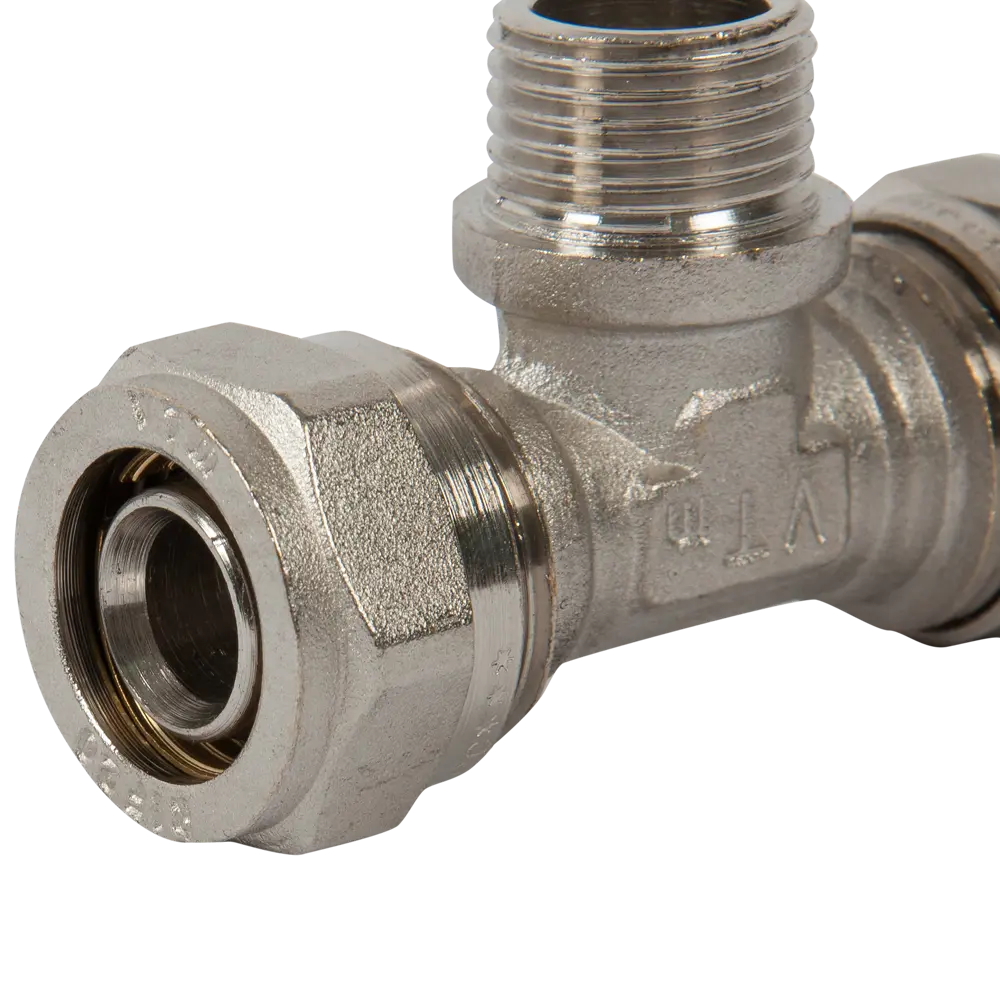 Тройник обжимной Valtec 20×1/2″ для перпендикулярных соединений 11978100 STLM-0001655 - Вид №1