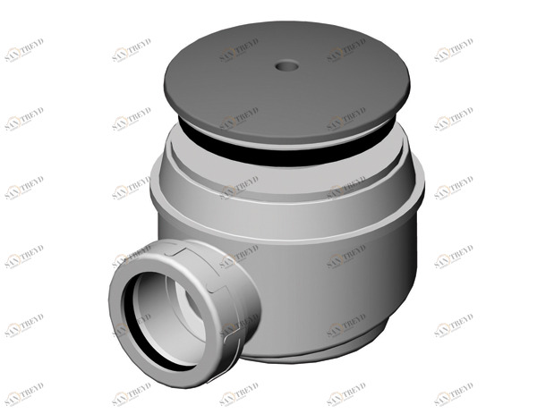 Сифон для поддона хром А47 А47 Santreyd 15106