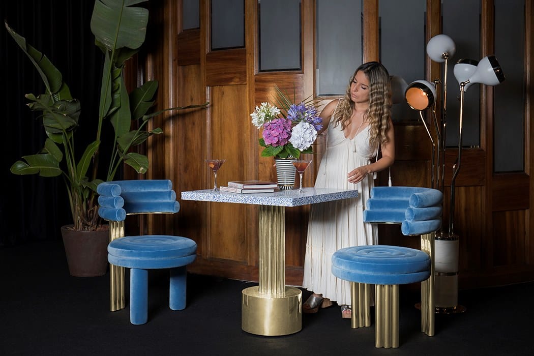 Мягкий стул для ресторана Essential Home Hollywood Glamour ARCH-00143605 - Вид №8