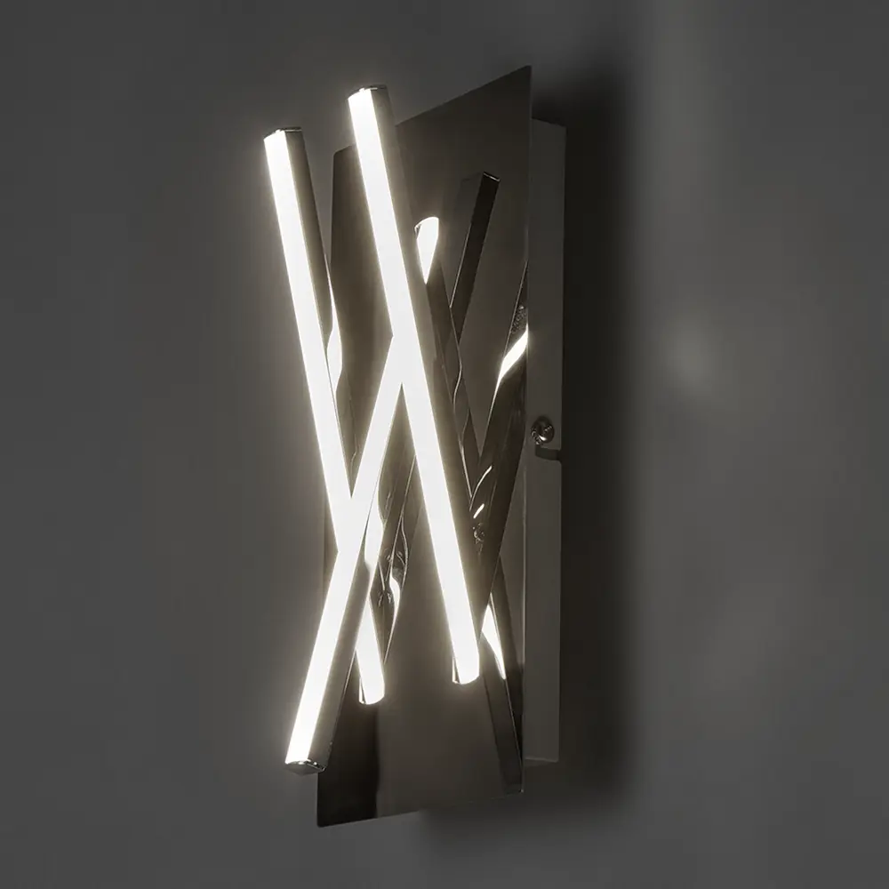 Настенный светильник KREAFORTA Arhon нейтральный белый свет цвет хром STLM-2206937