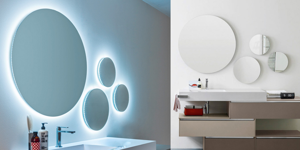 Зеркало для ванной S269 Arbi LIGHT TONDE (40 см) Зеркала - Вид №2