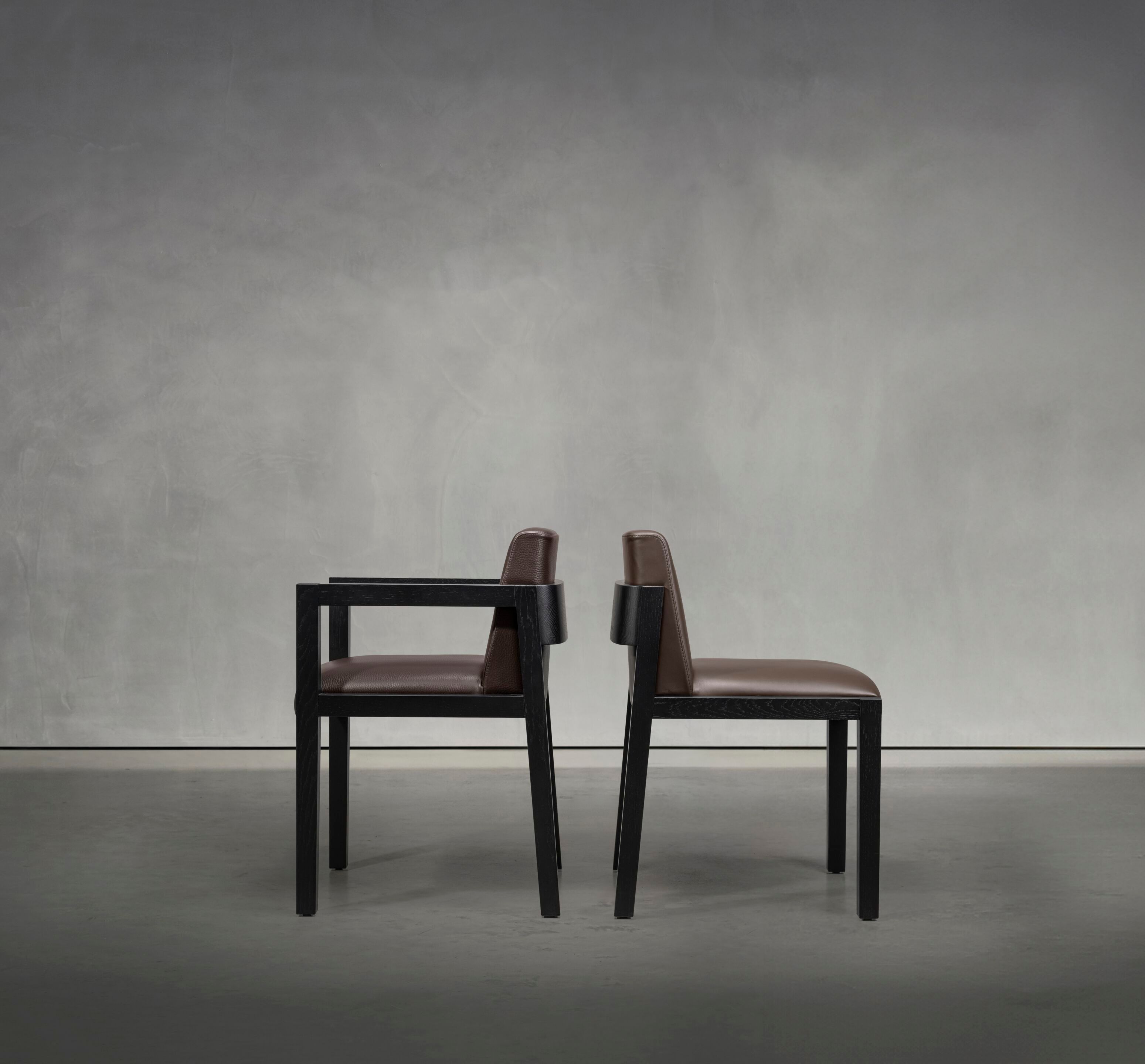 Кожаный стул с подлокотниками Piet Boon WIETSE ARCH-00111280 - Вид №3