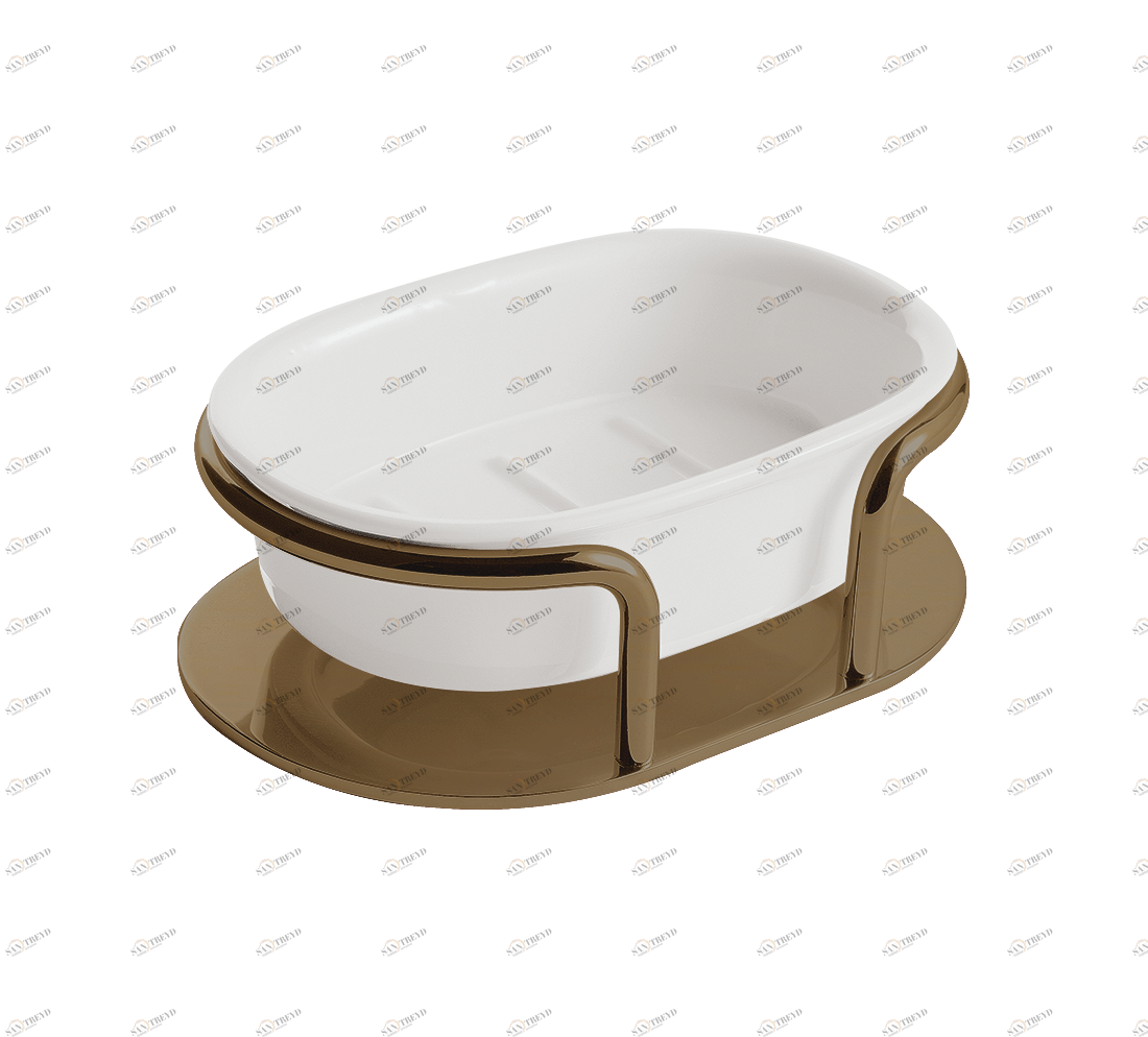 Gentry Home Керамический держатель стакана St James Бронза GH102307 